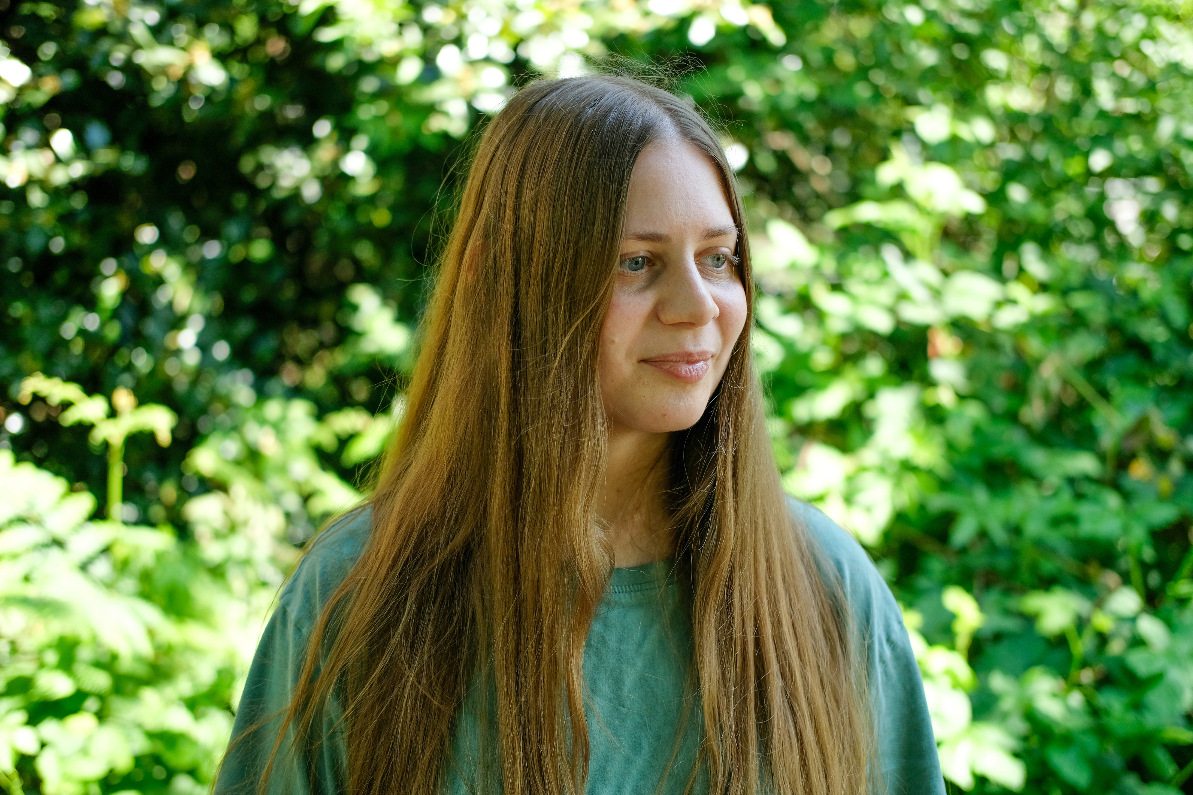 Leah Clements in Greenwich Park